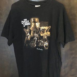 The Outlaw Legend Australia Black L Men's T-Shirt